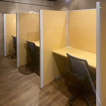 集中ワークブース